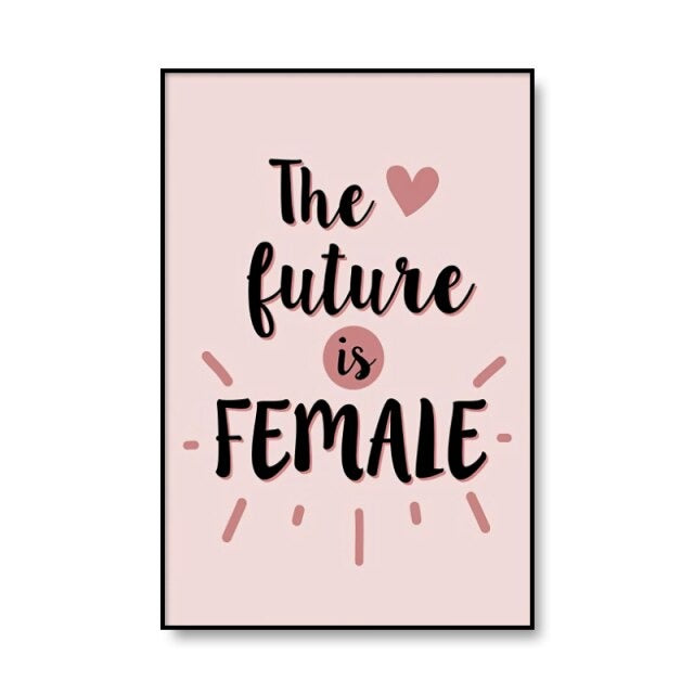 Girl Power Canvas Posters