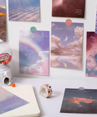 Glitter Wolken Wandcollage Kaarten