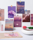 Glitter Wolken Wandcollage Kaarten