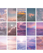 Glitter Wolken Wandcollage Kaarten