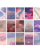 Glitter Wolken Wandcollage Kaarten