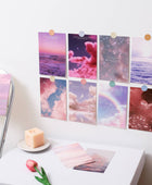 Glitter Wolken Wandcollage Kaarten