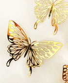 Gouden Vlinder Muurstickers