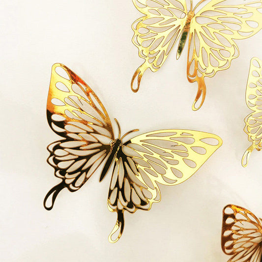 Gouden Vlinder Muurstickers