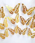 Gouden Vlinder Muurstickers