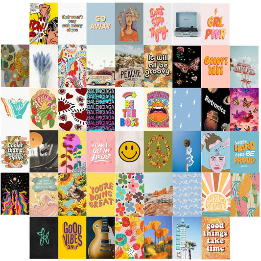 Good Vibes Wandcollage Kaarten