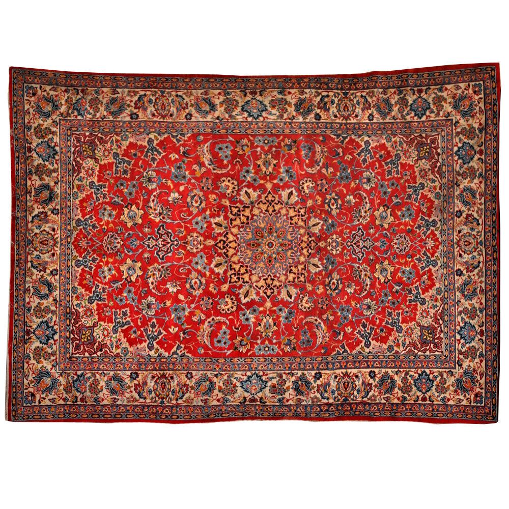 Old Grandmother's Carpet Wandtapijt