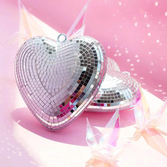 2 Hartvormige Discoballen