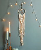 Hartvormige Macrame Dromenvanger