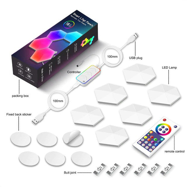 Hexagon LED-Verlichting