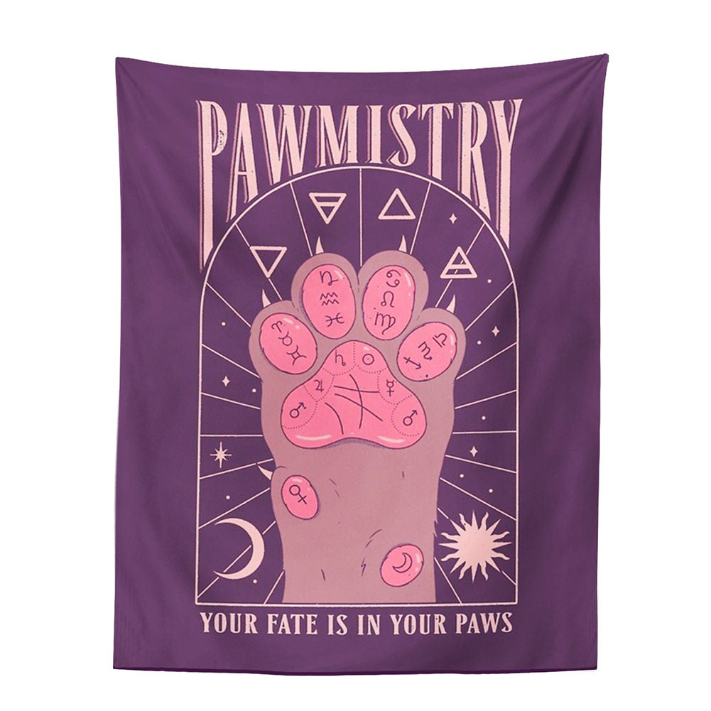 Pawmistry Wandtapijt