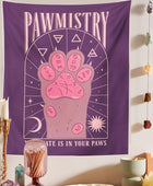 Pawmistry Wandtapijt