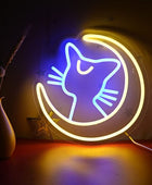 Kawaii Maan Kat Neonbord
