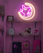 Kawaii Maan Kat Neonbord