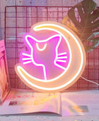 Kawaii Maan Kat Neonbord