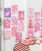 Kawaii Konijnen Wandcollage Kaarten