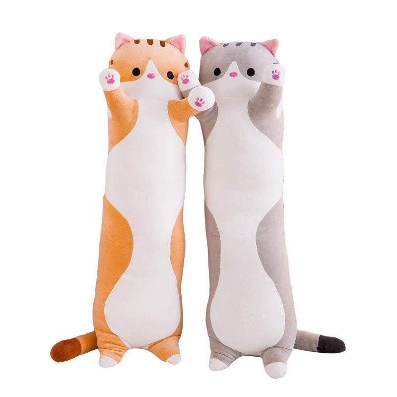 Kawaii Sausage Cat Pluche knuffel