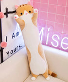 Kawaii Sausage Cat Pluche knuffel