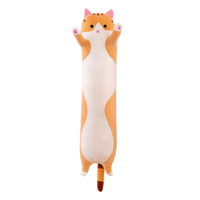 Kawaii Sausage Cat Pluche knuffel