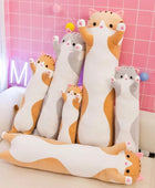 Kawaii Sausage Cat Pluche knuffel