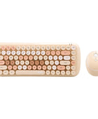 Kawaii Retro Toetsenbord + Muis Set