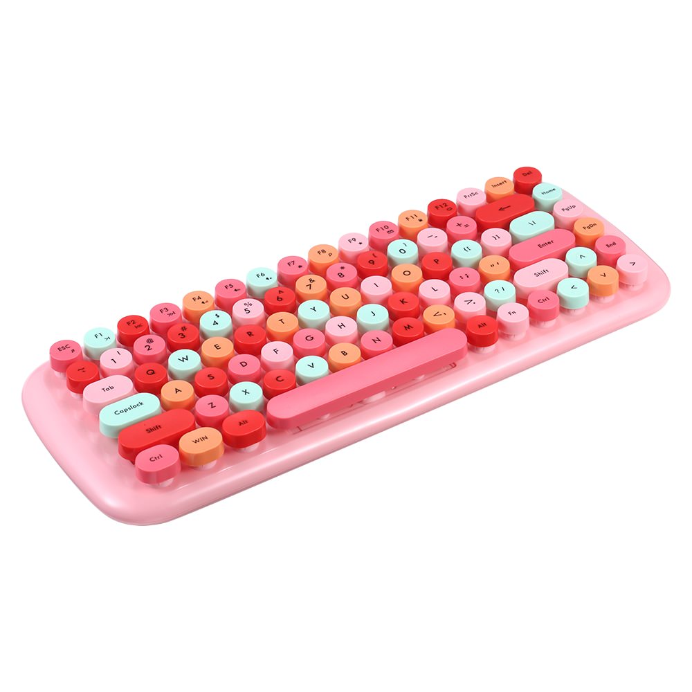 Kawaii Retro Toetsenbord + Muis Set