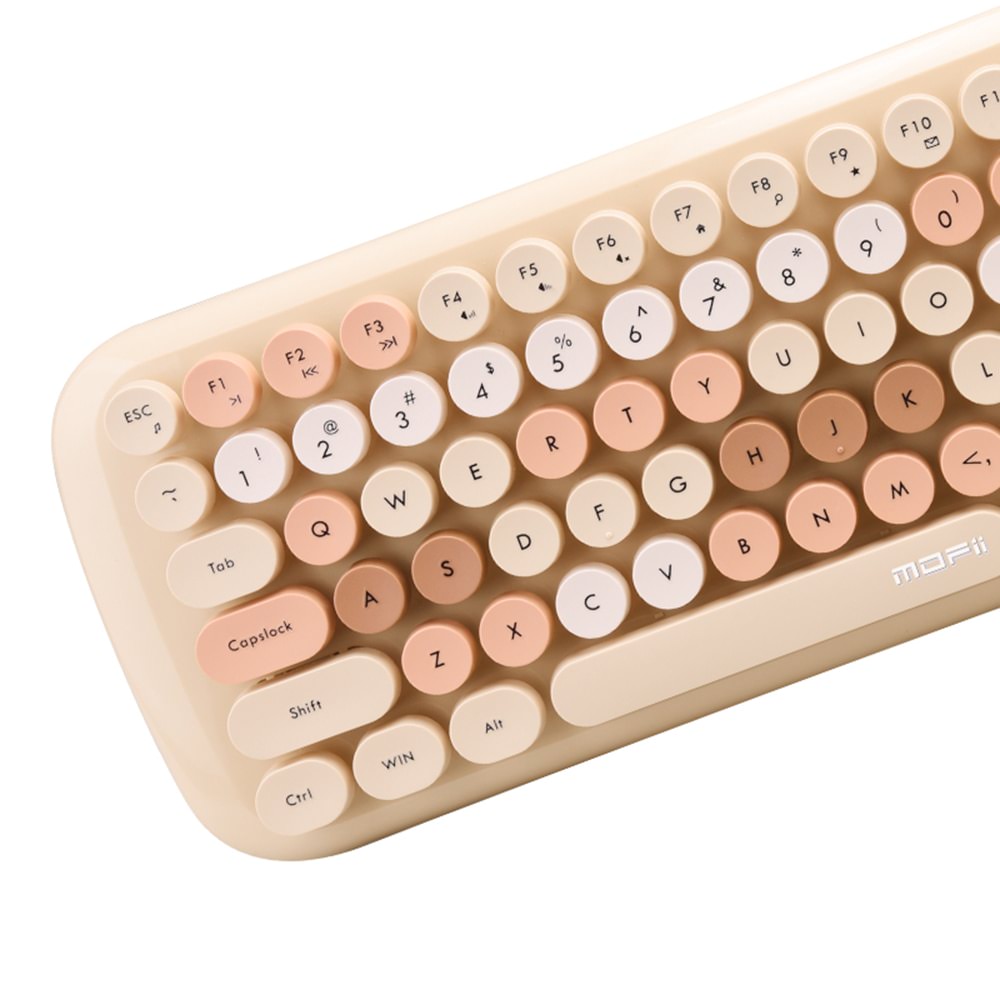 Kawaii Retro Toetsenbord + Muis Set