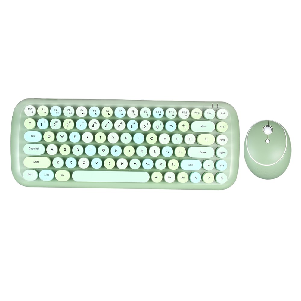 Kawaii Retro Toetsenbord + Muis Set