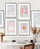 Les Muses Art Canvas Posters