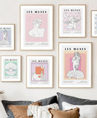 Les Muses Art Canvas Posters