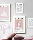 Les Muses Art Canvas Posters