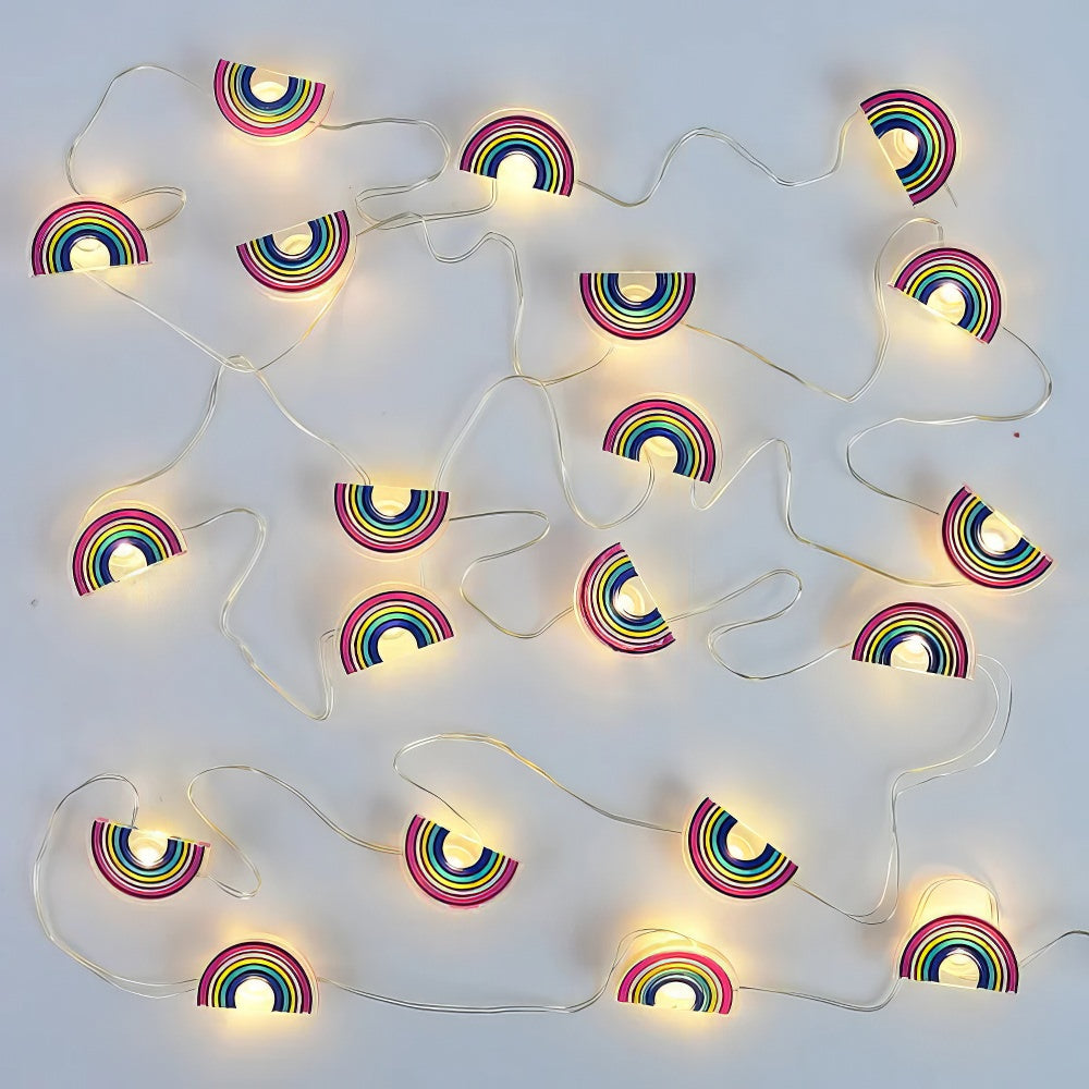 Mini Regenboog Slingerlichtjes