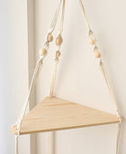 Macramé Hangende Hoekplank