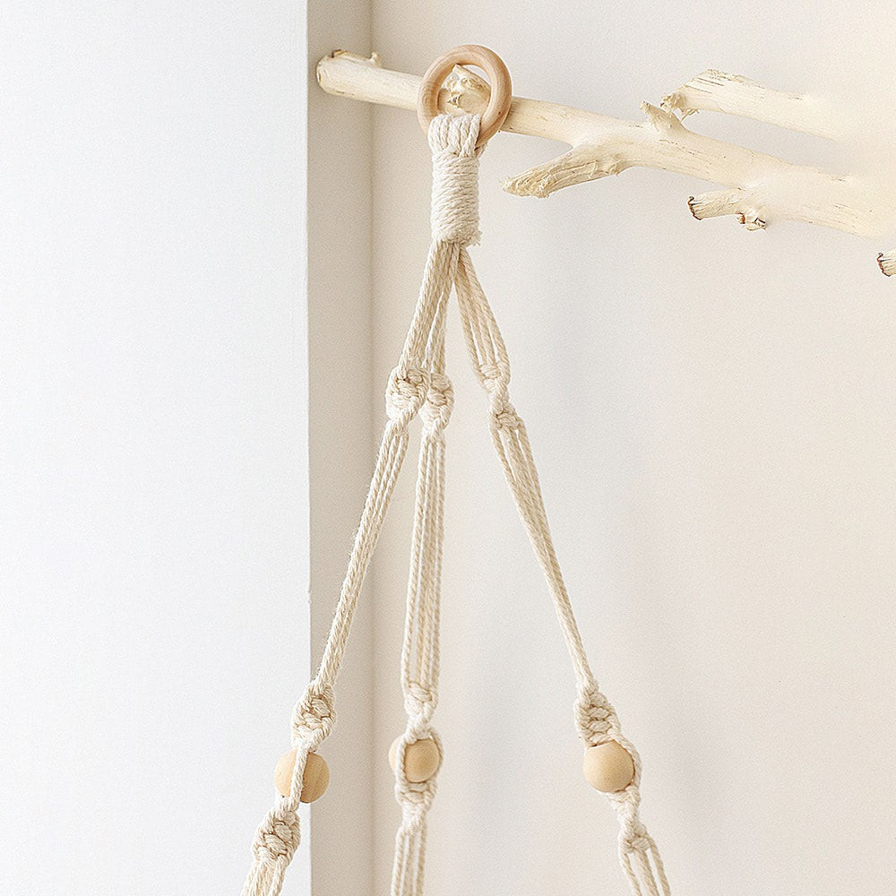 Macramé Hangende Hoekplank