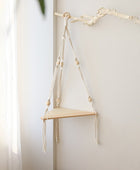 Macramé Hangende Hoekplank