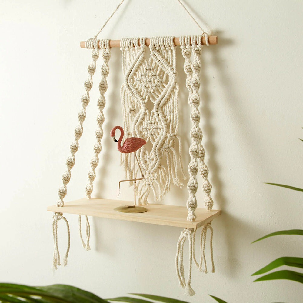 Macramé Wandplank