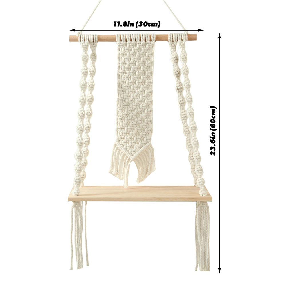 Macramé Wandplank