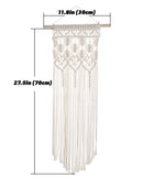 Kleine Diamanten Macramé Wandhanger