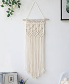 Kleine Diamanten Macramé Wandhanger