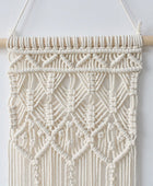 Kleine Diamanten Macramé Wandhanger