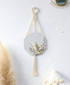 Macramé Wandhanger met Spiegel