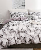 Marmerprint Beddengoedset