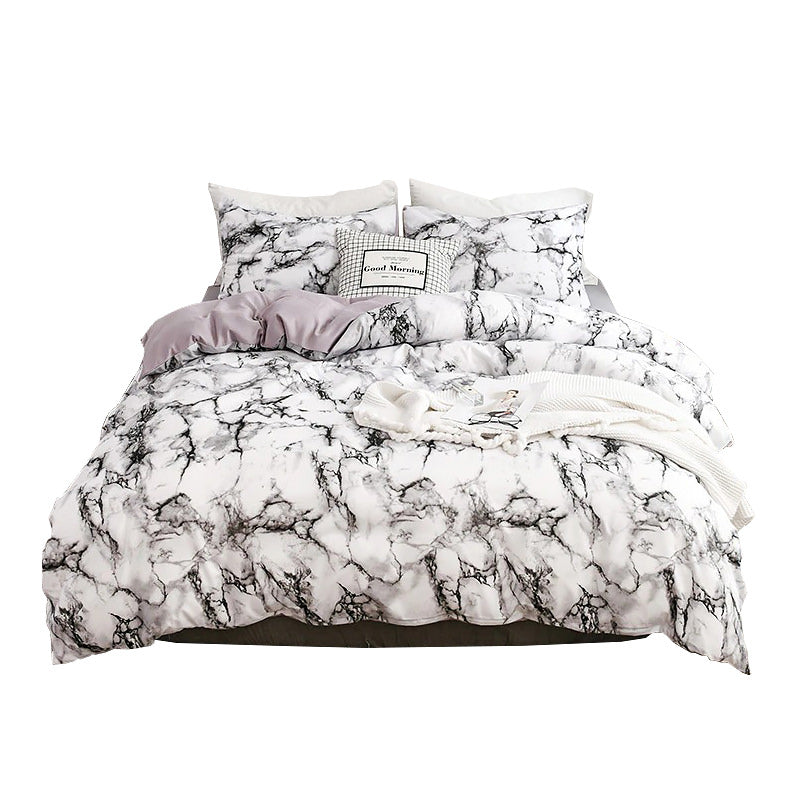 Marmerprint Beddengoedset