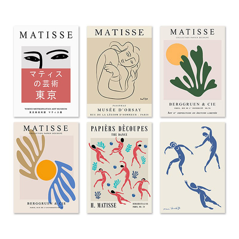 Matisse Abstracte Canvas Posters