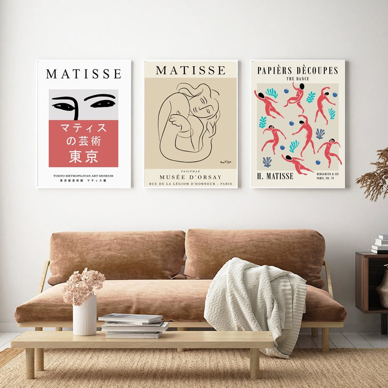 Matisse Abstracte Canvas Posters