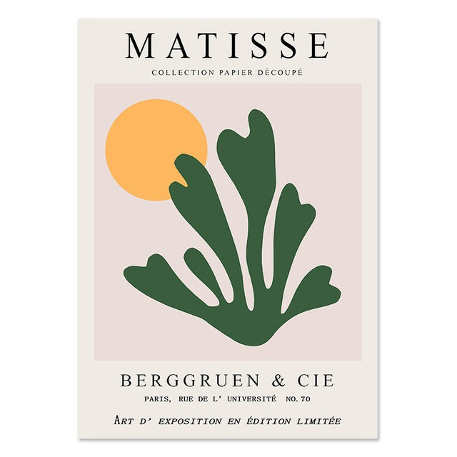 Matisse Abstracte Canvas Posters