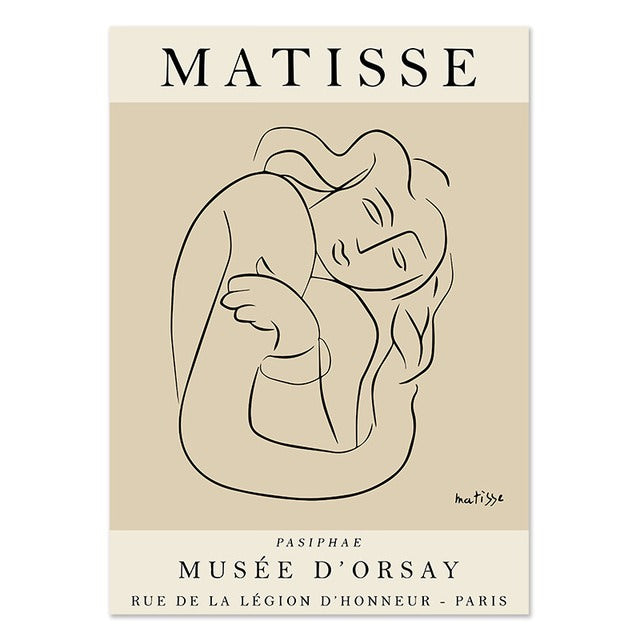 Matisse Abstracte Canvas Posters