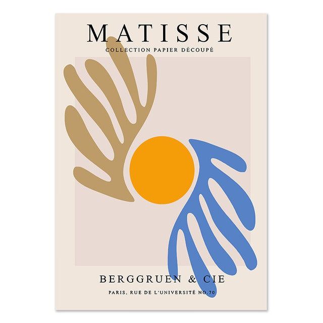 Matisse Abstracte Canvas Posters