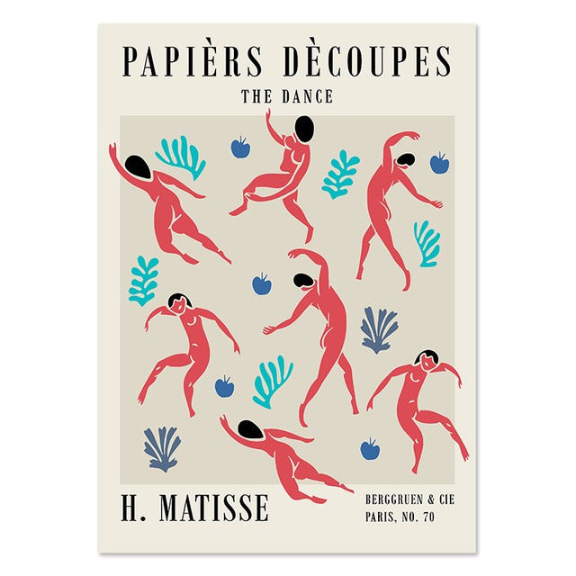 Matisse Abstracte Canvas Posters
