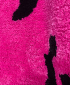 Melted Smiley Fluffy Accent Tapijt